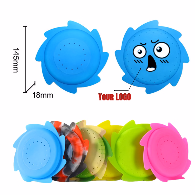Silicone Sprinkling Toss Disc for Parent Child Interaction