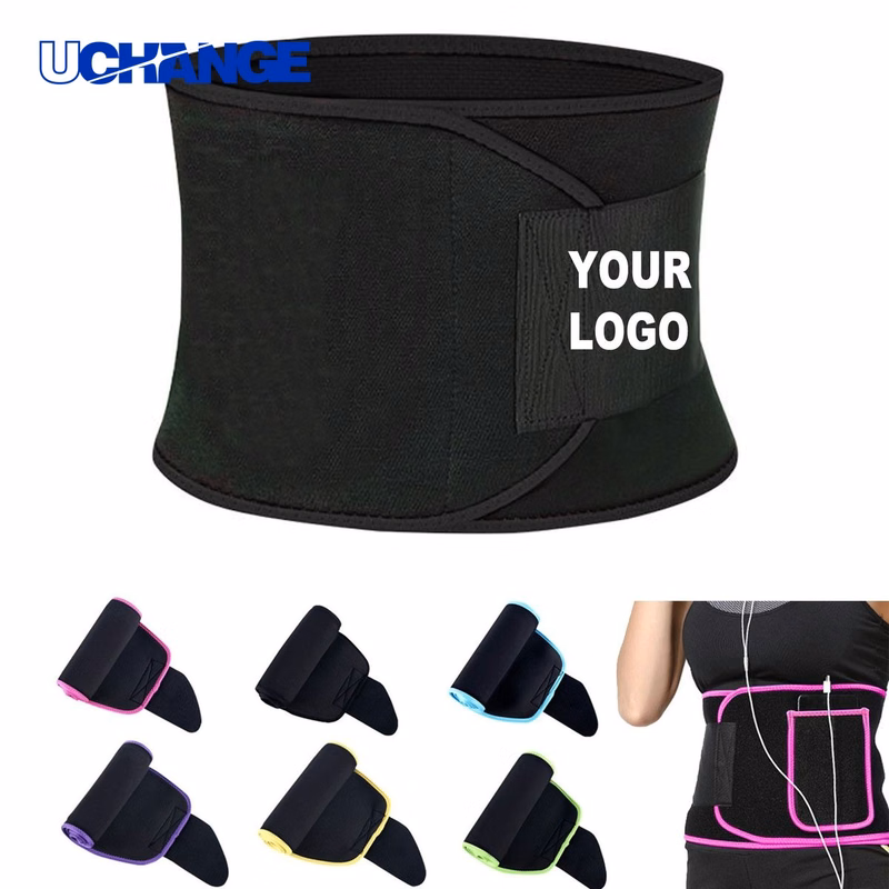 Sweat Waist Training Band Trimmer Belt Fitness Belt