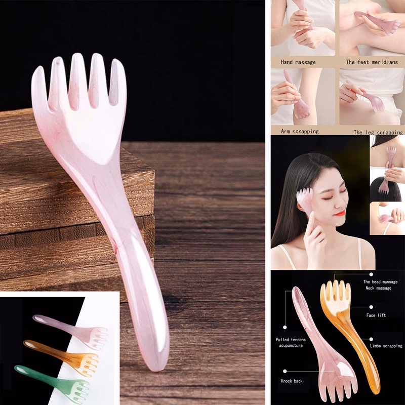 Five Finger Scratcher Head Massage Comb