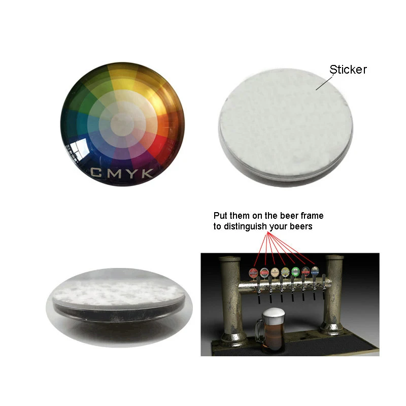 Acrylic Beer Pump Badge 1