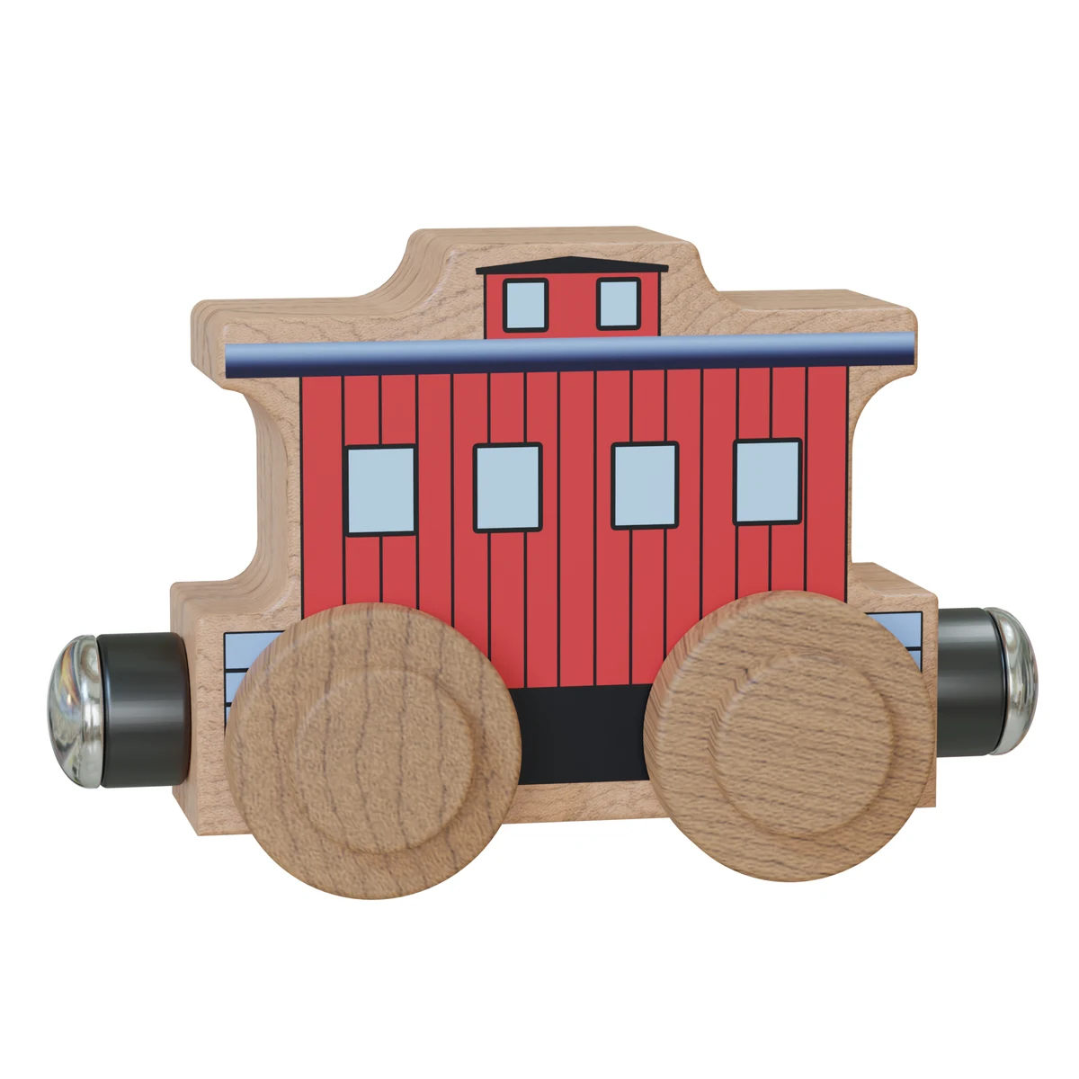 Wood Train Caboose IMPRINT 1