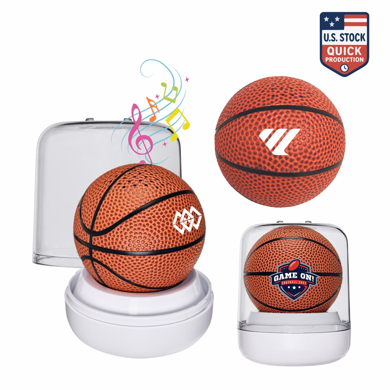 SonicWave Sports Basketball Bluetooth Speaker