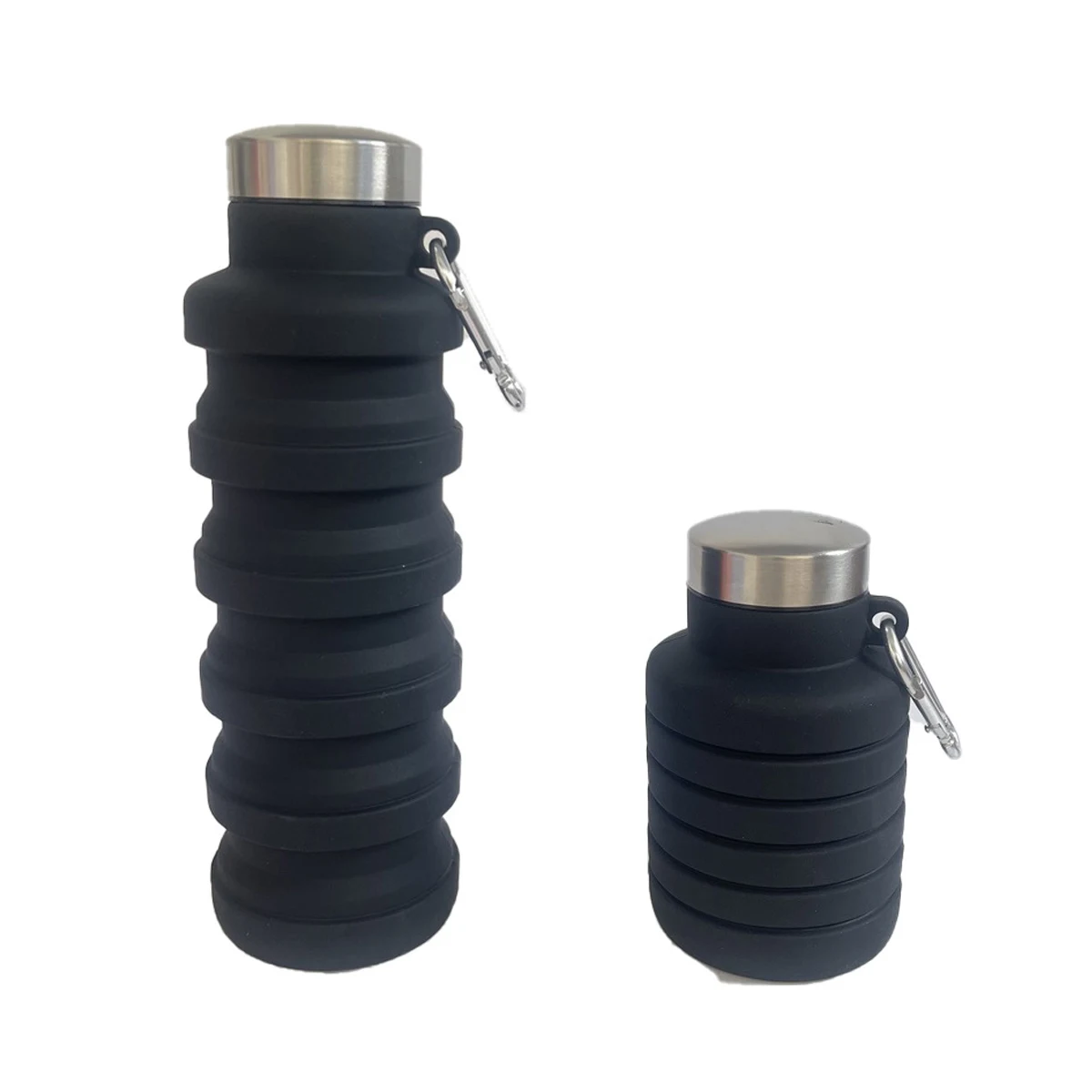 Silicone Collapsible Foldable Water Bottle 1