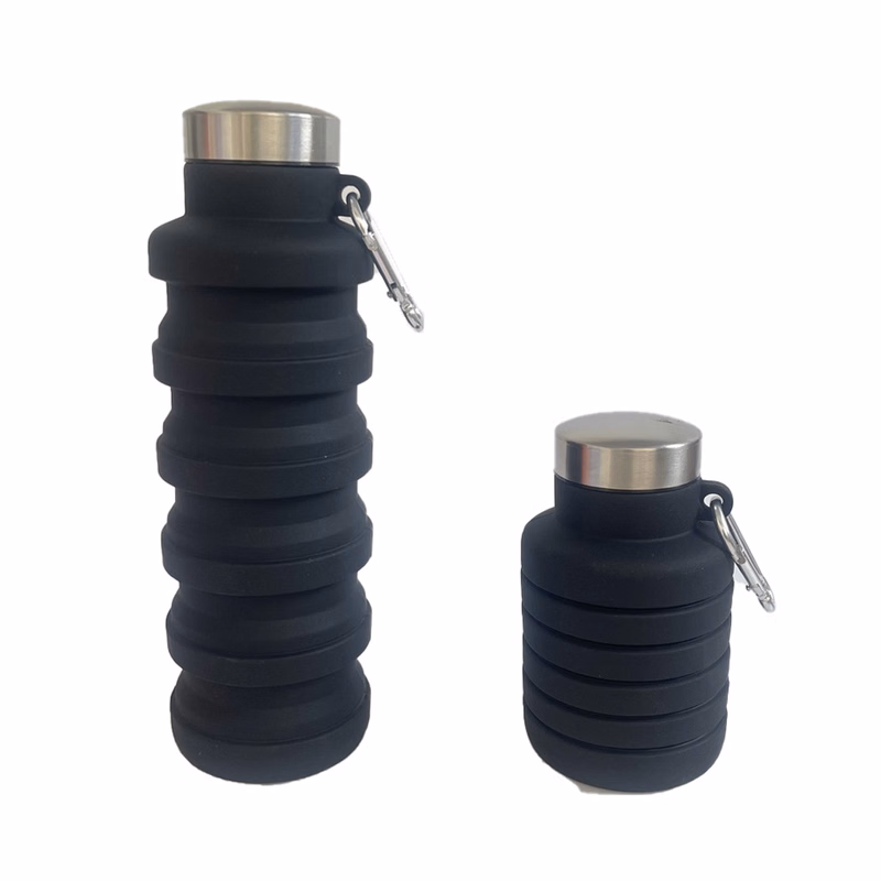 Silicone Collapsible Foldable Water Bottle