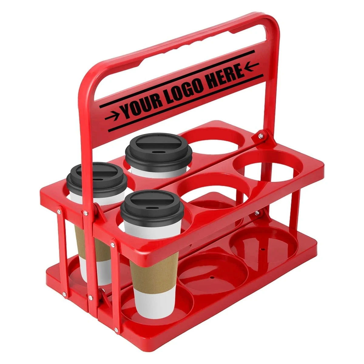 6 Holes Foldable Plastic Drink Carrier 1