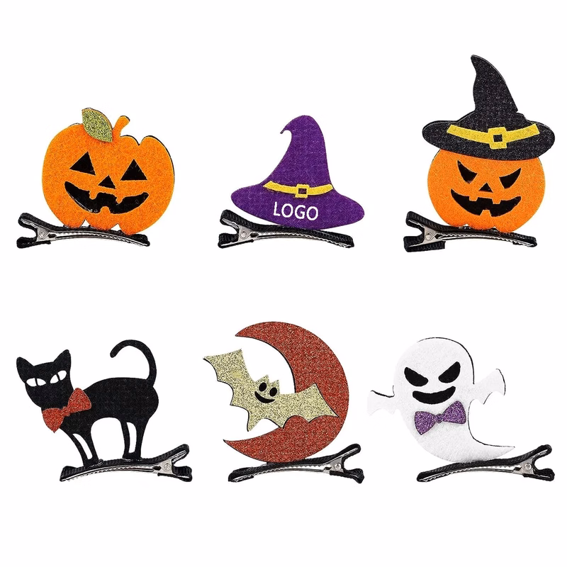 Halloween Hairpins Cute Hair Barrettes Clips