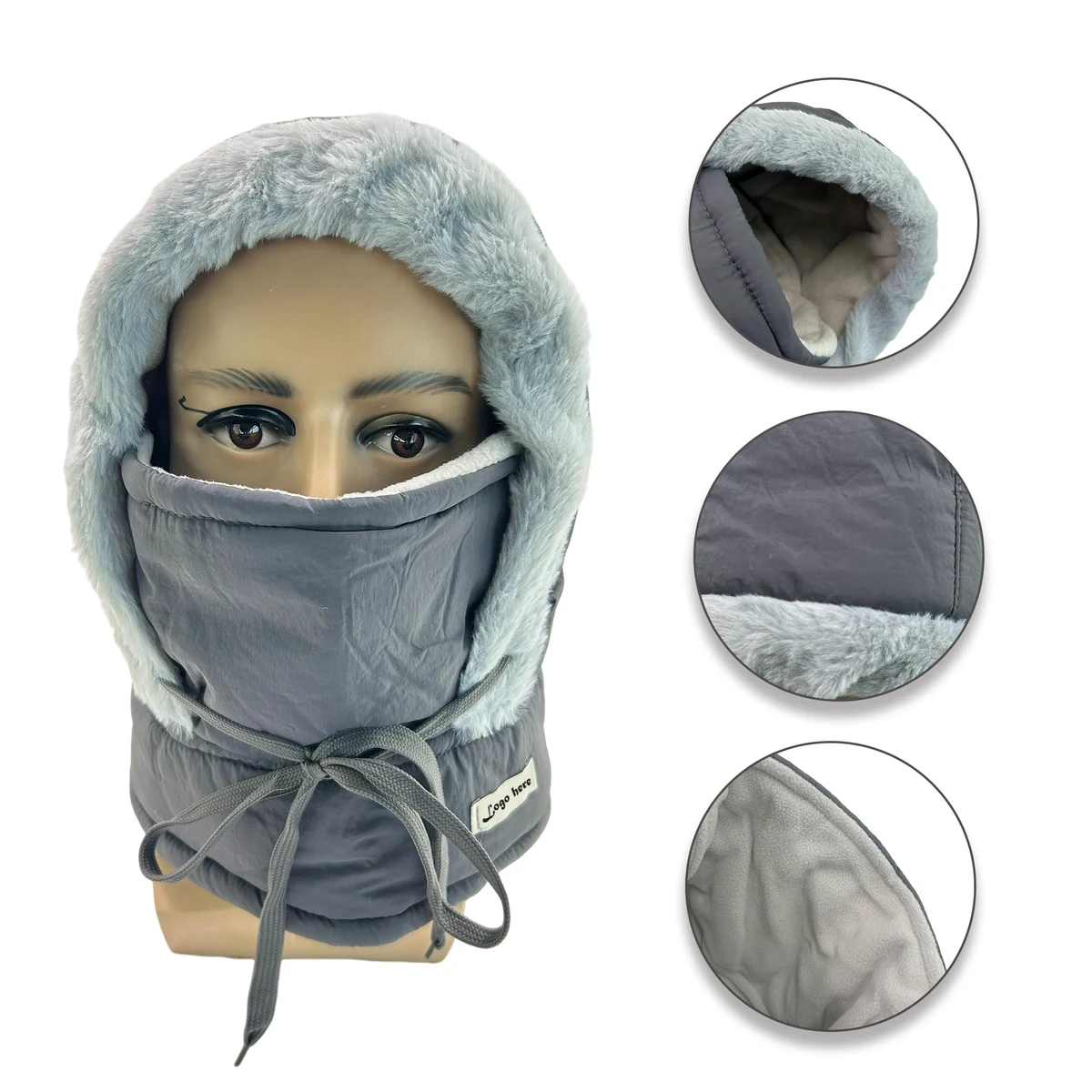 Outdoor Face Mask Windproof Hat 1