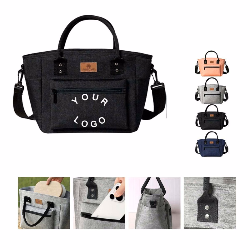Large Capacity Insulated Lunch Bag for Daily Use
