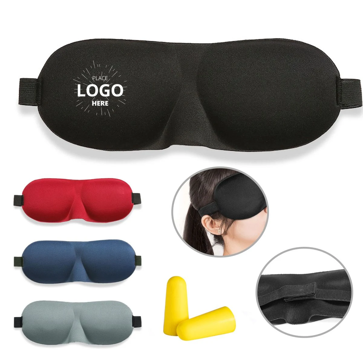 Eye Masks for Sleep W/ Elastic Strap 1