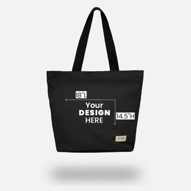 Tote Bags (18 ''L x 14.5''H), custom tote bag with logo imprint 1
