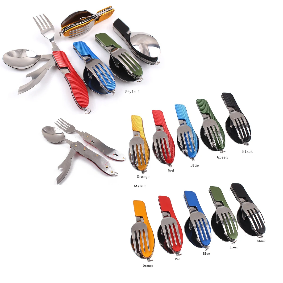 Multi-function Dinner Spoon Camping Set 1