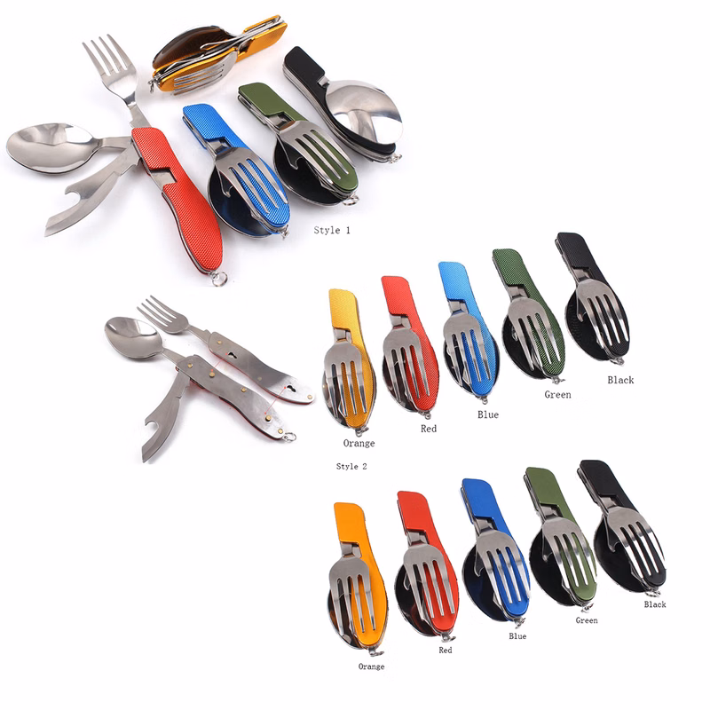 Multi-function Dinner Spoon Camping Set