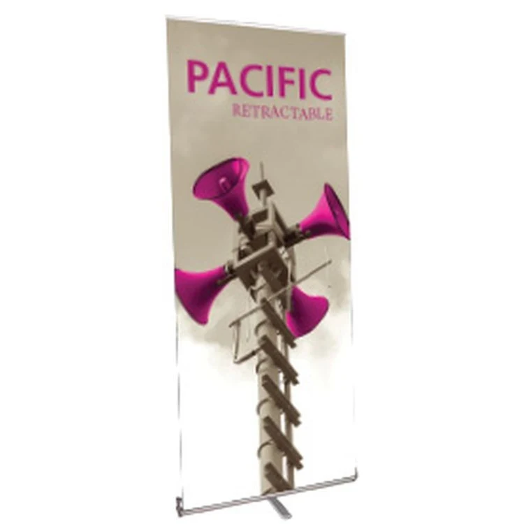 Pacific 920 Silver Retractable Banner Stand 1