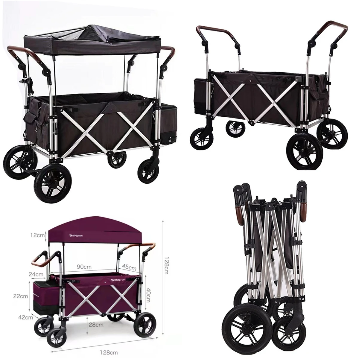 Children Deluxe Wrangler Stroller Wagon 1