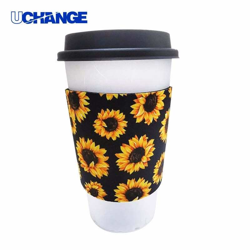 Reusable Neoprene Hot Coffee Cup Sleeve Holder