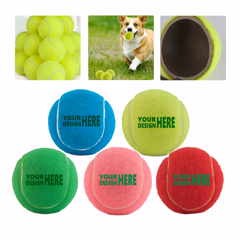 MOQ 50 High Bounce Durable Dog Training Tennis Balls