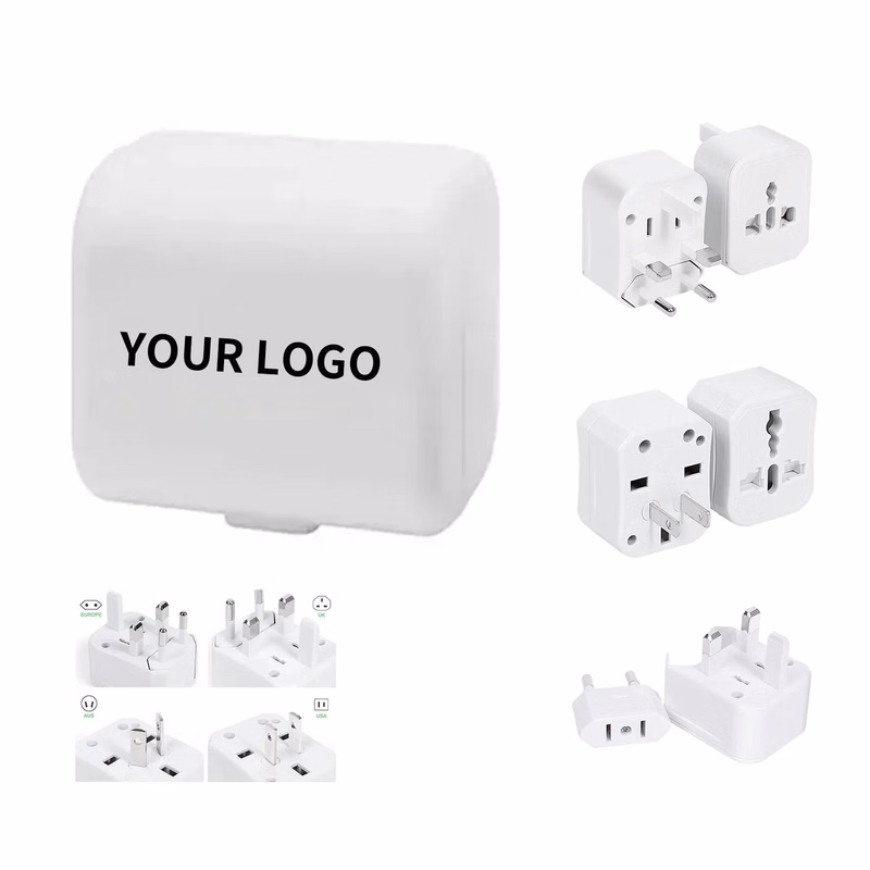 Plastic Travel Charger for Global Power Supply