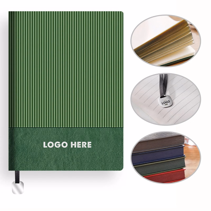 Retro Patchwork Color Soft Leather Notebook