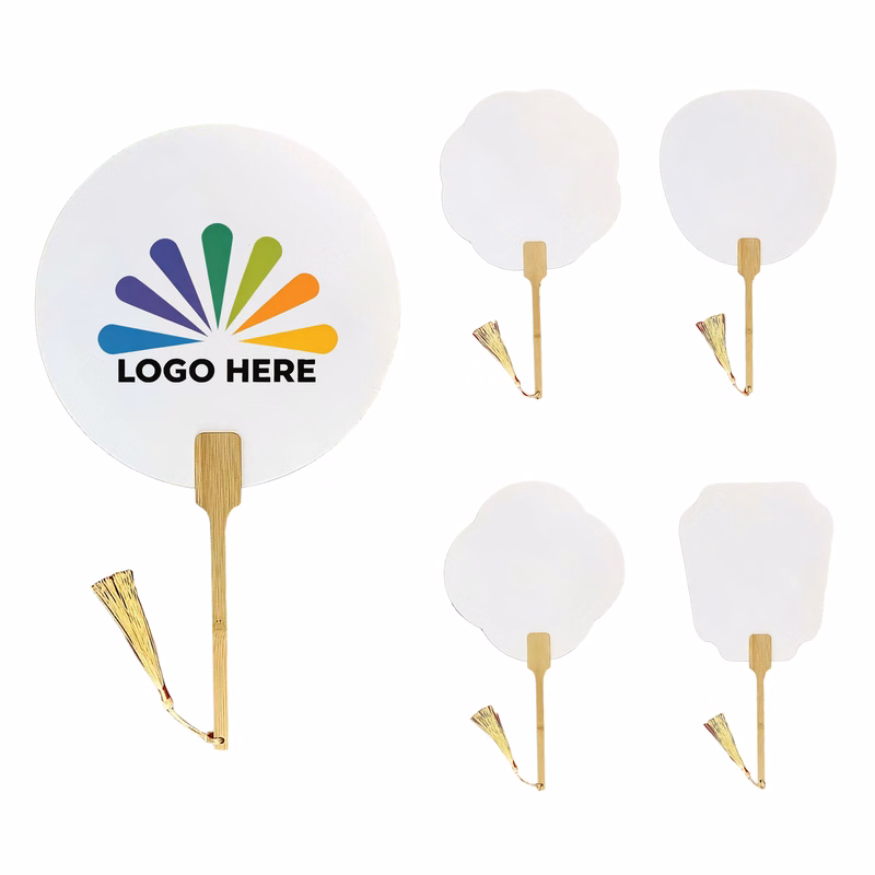 Thickened Xuan Paper Blank Fan Craft Supplies