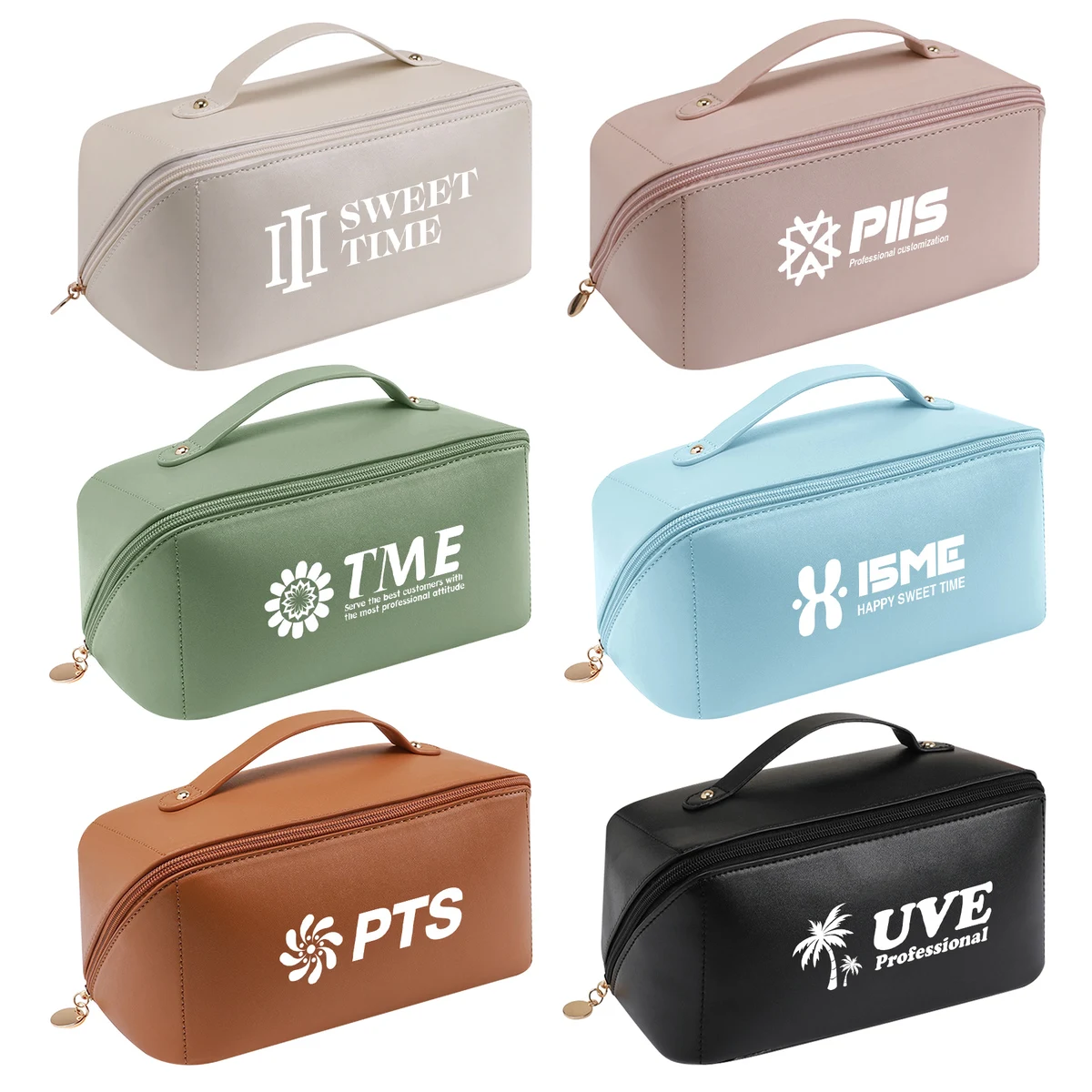 PU Leather Makeup Bags 1