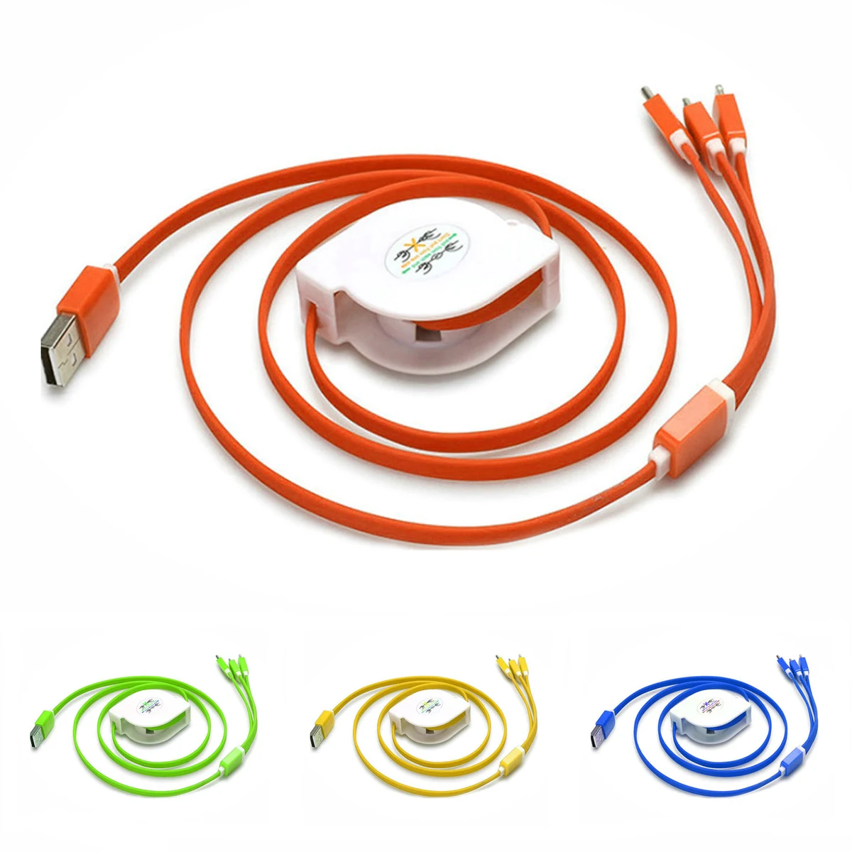 Portable Retractable 3 IN 1 Phone Charger 1