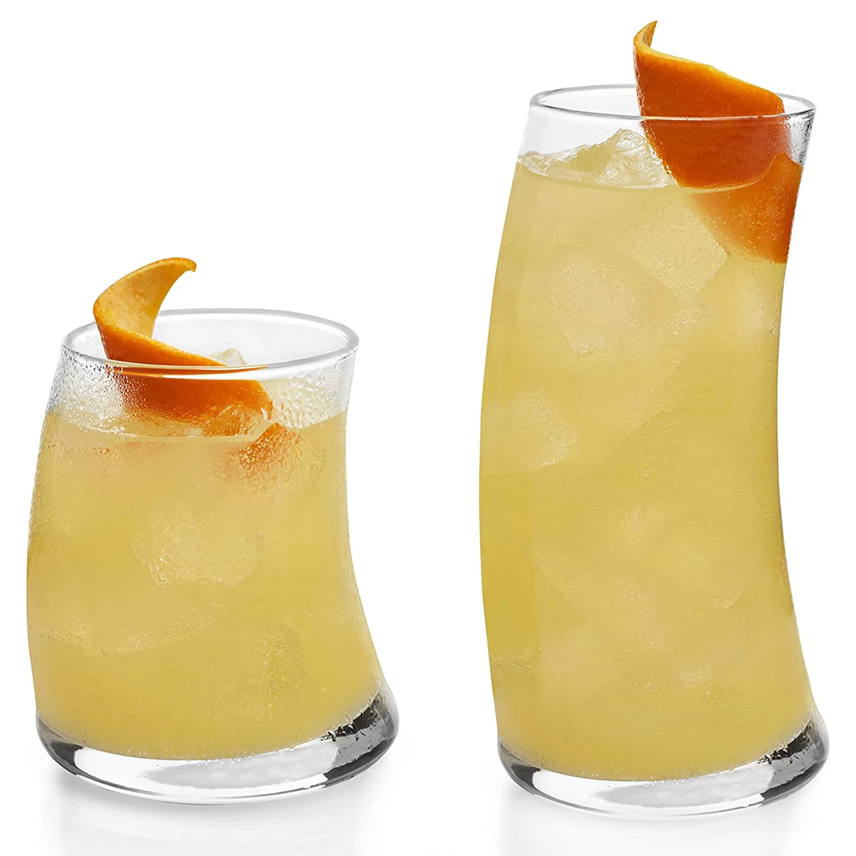360ml 12oz Tumbler Rocks Glass Set 1