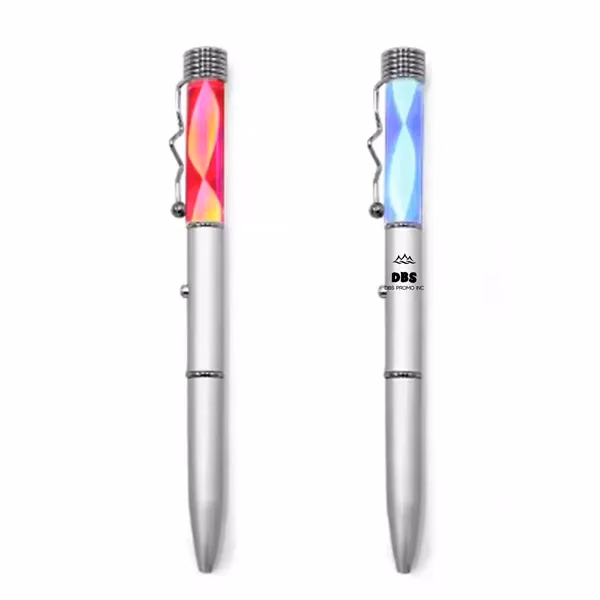 Promotional Spiral Multicolor Light-Up Pens