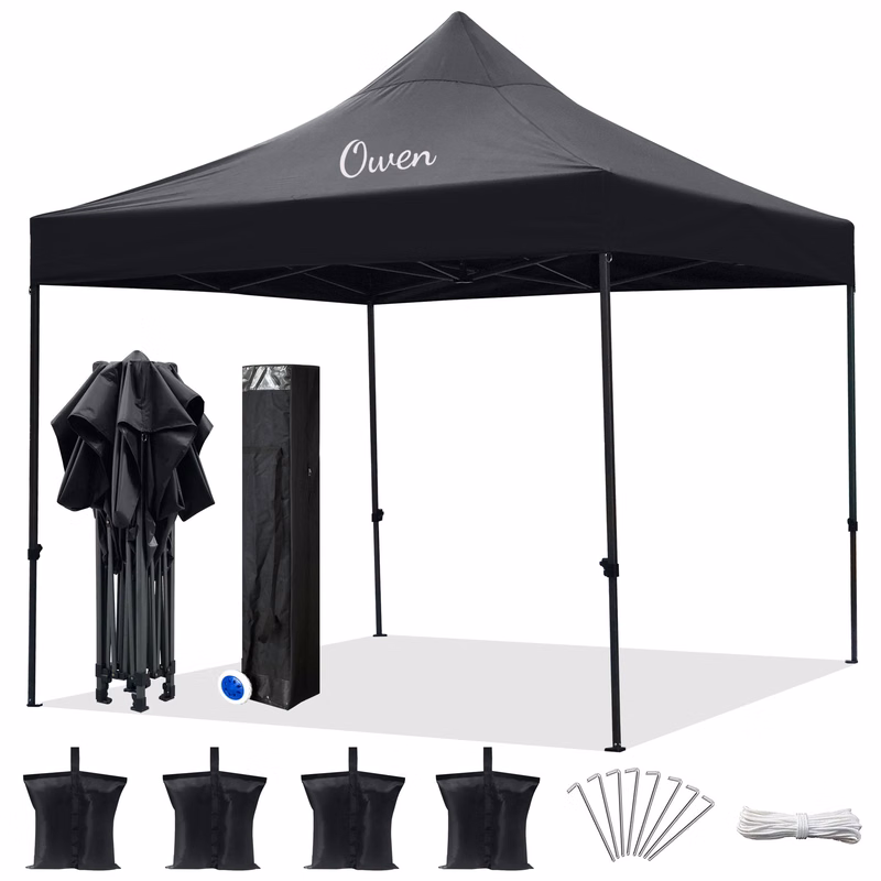 10' Outdoor Canopy Tent w/ 4 Sandbag