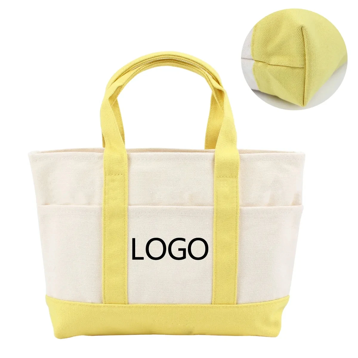 White Canvas Tote Bags 1
