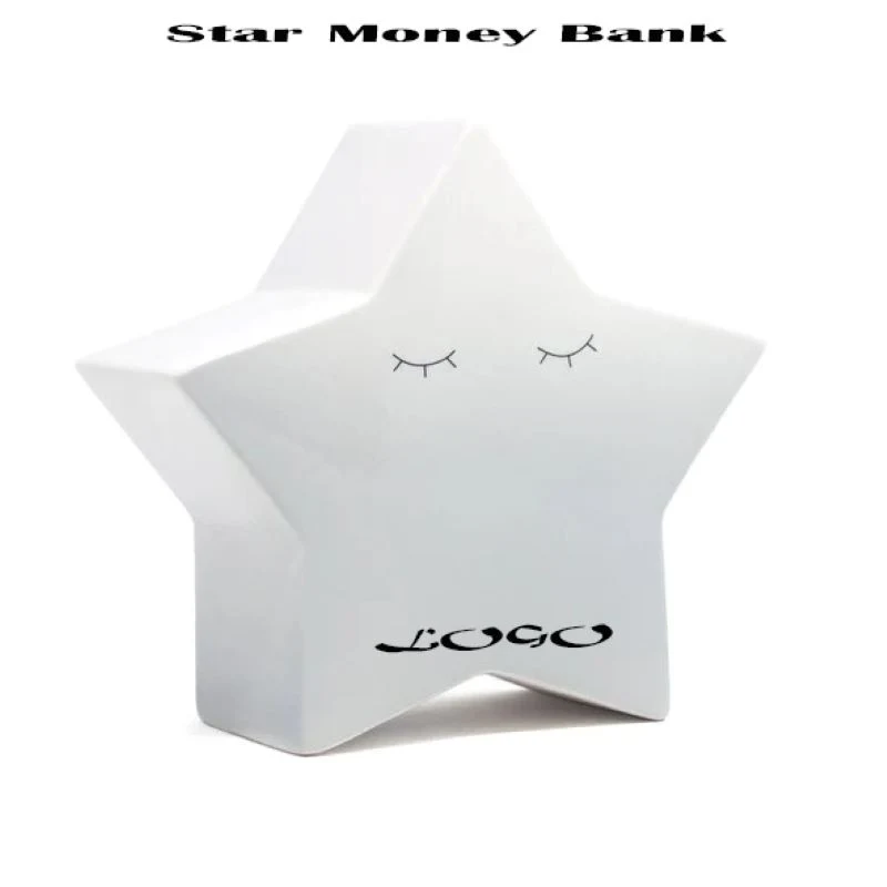 Gray Ombre Star Money Bank 1