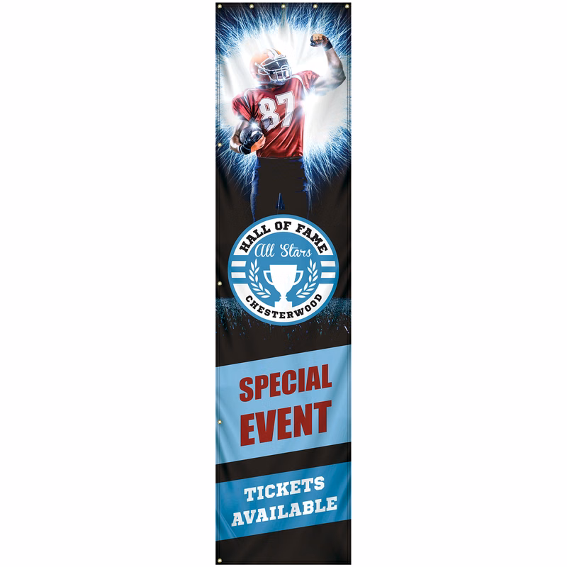13' Giant Flagpole Replacement Banner