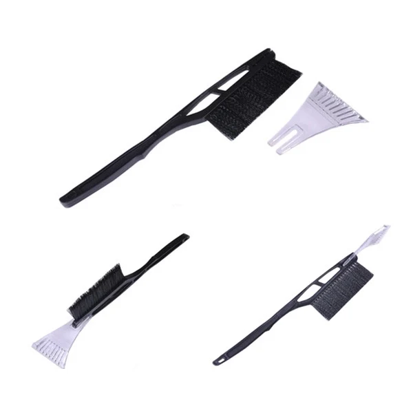 Plastic Ice Scraper With Brush 1