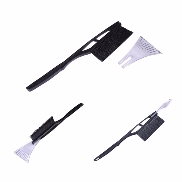 Plastic Ice Scraper With Brush