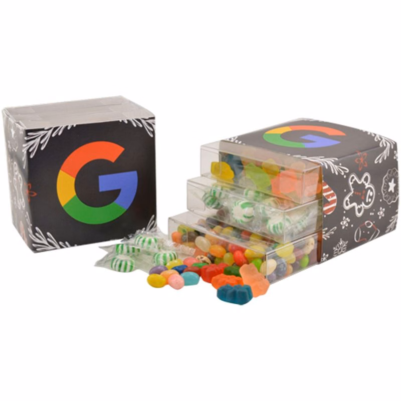 3 Way Candy Stack Acetate Tower