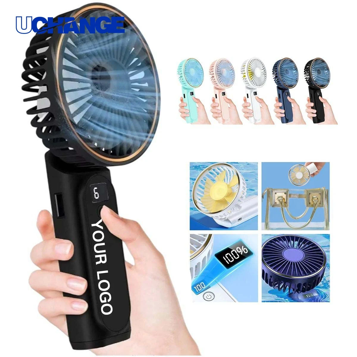 Foldable Neck Fan Tool with 72 Hour Long Battery 1