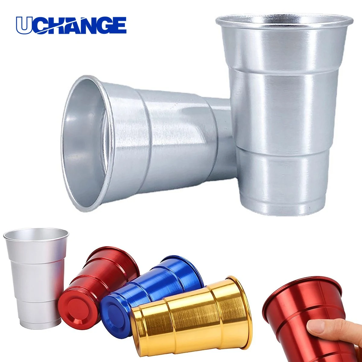 Outdoor Camping Aluminum Cup Container (16oz) 1