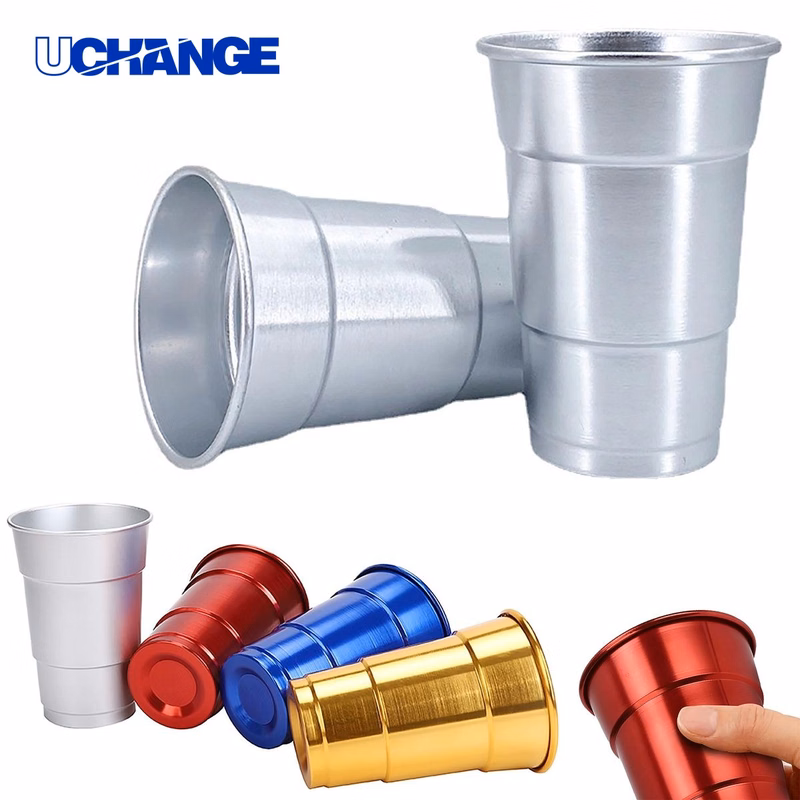 Outdoor Camping Aluminum Cup Container (16oz)