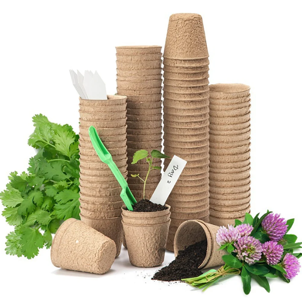 Biodegradable Plant Nursery Pots 1