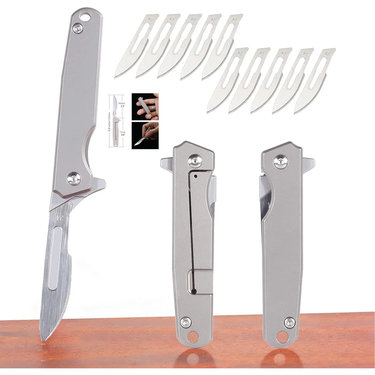 Mini Folding Pocket Scalpel Knife 1