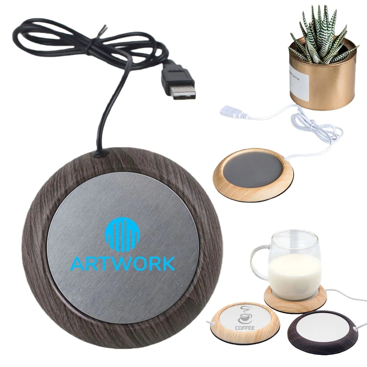 Portable Mug Tea Warmer Coaster 1