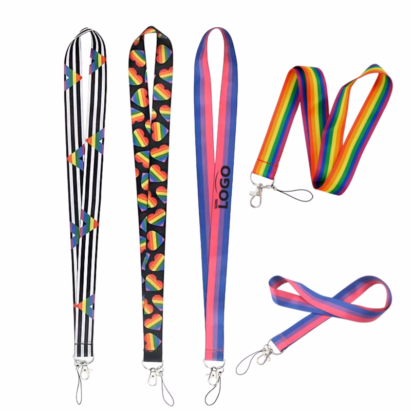 Polyester Phone & ID Badge Lanyard