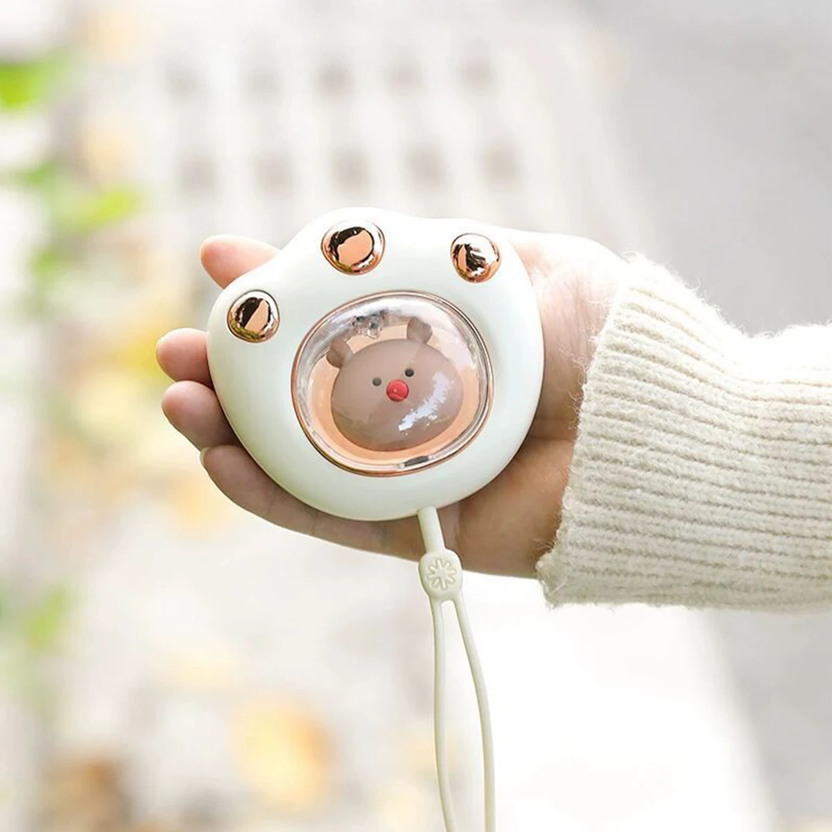 Cute Rechargeable Cat Paw Portable Type-C Hand Warmer 1