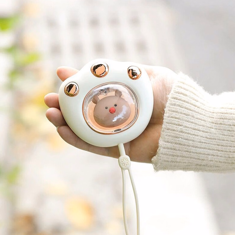 Cute Rechargeable Cat Paw Portable Type-C Hand Warmer