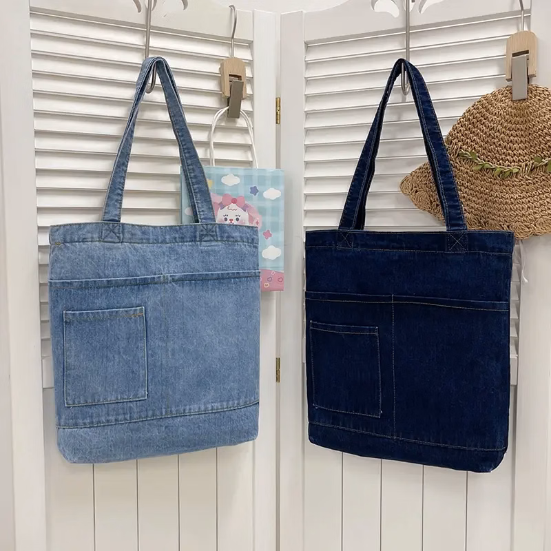 Denim Jean Tote Bag