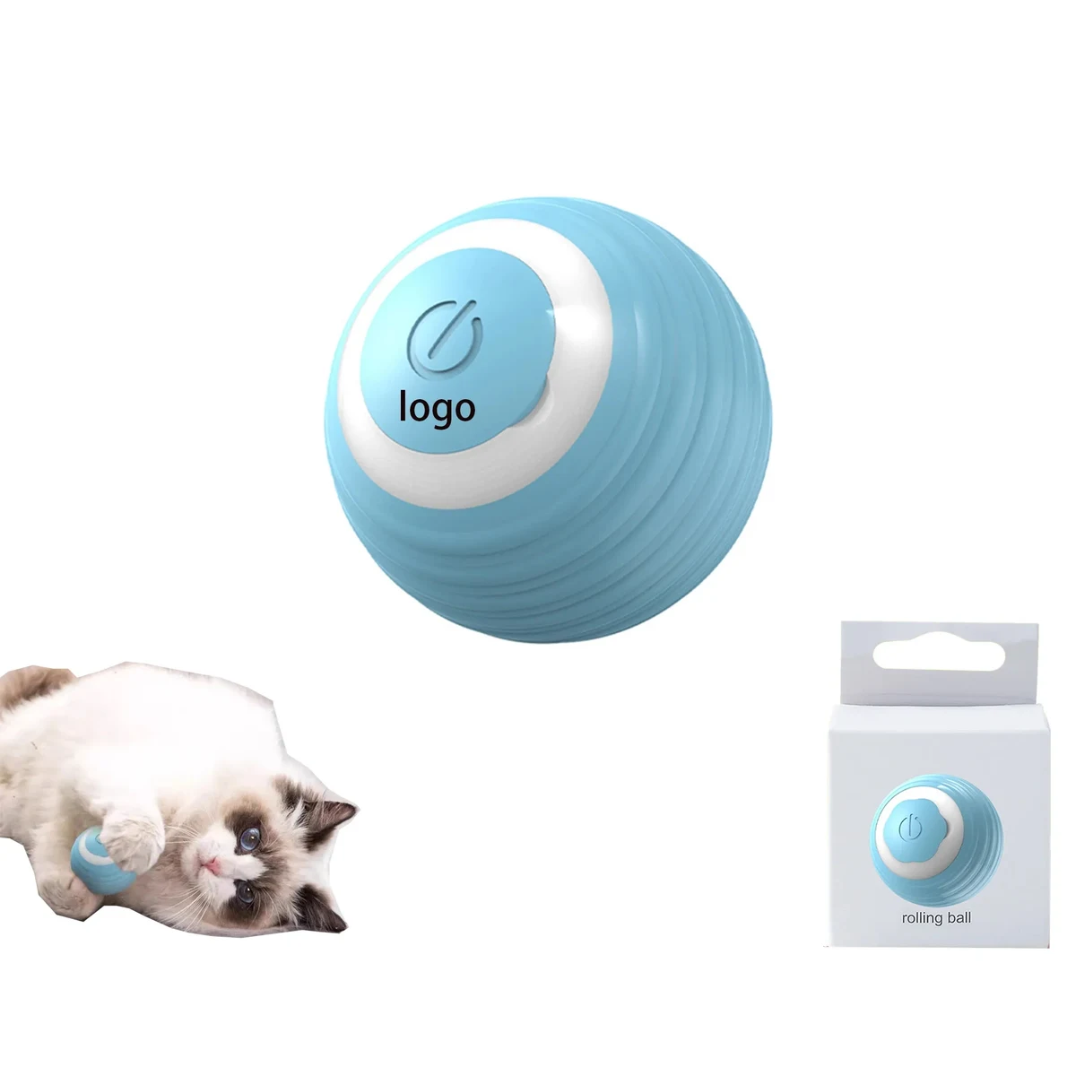 Interactive Cat Ball Toy 1