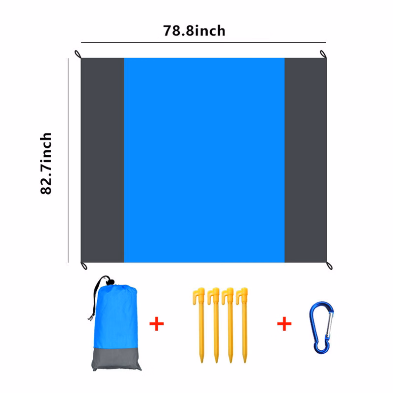 Foldable Waterproof And Sand-Resistant Beach Mat
