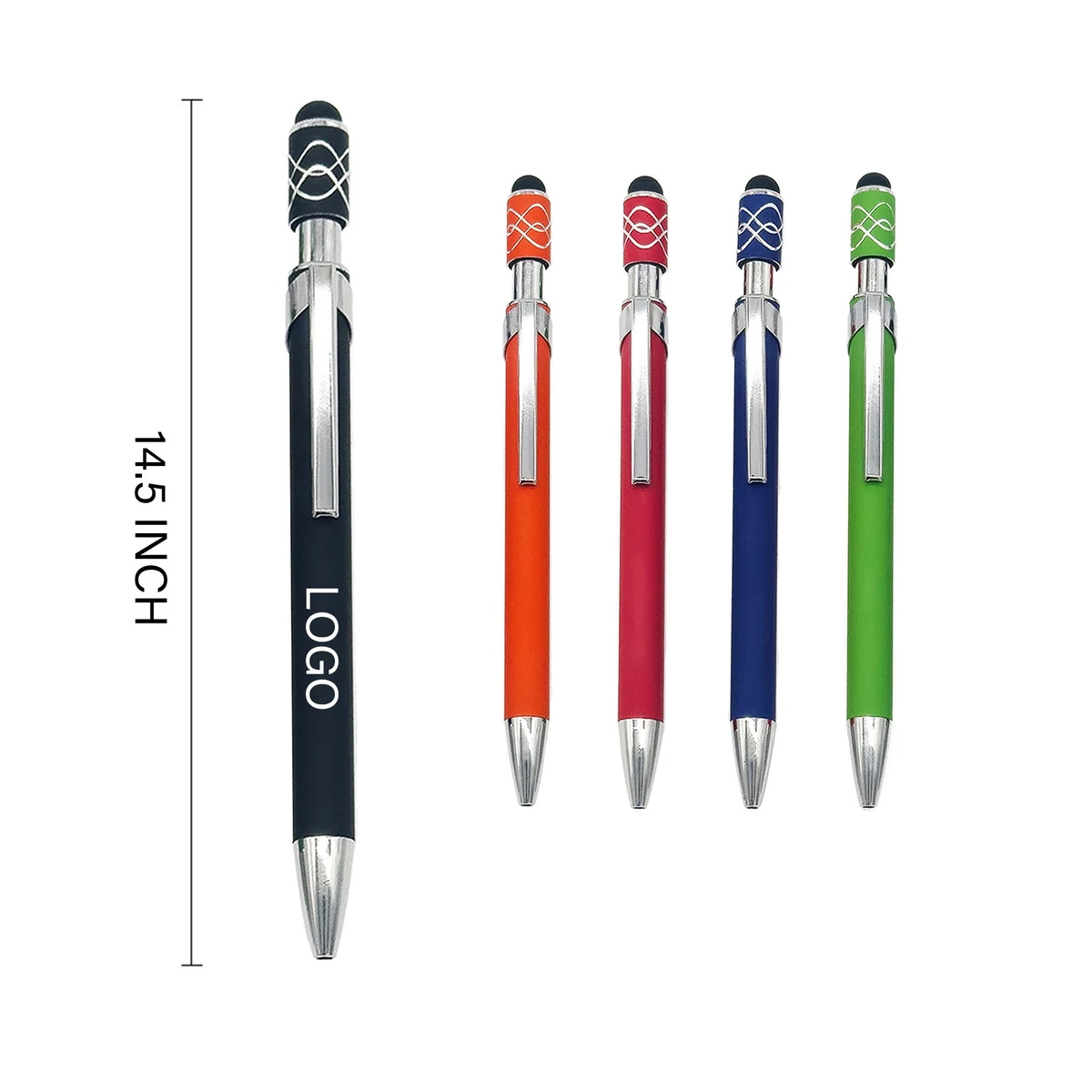 Metal Soft Touch Stylus Pen MOQ 100PCS 1
