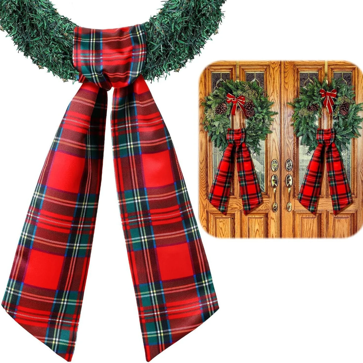 Christmas Plaid Ribbon 1