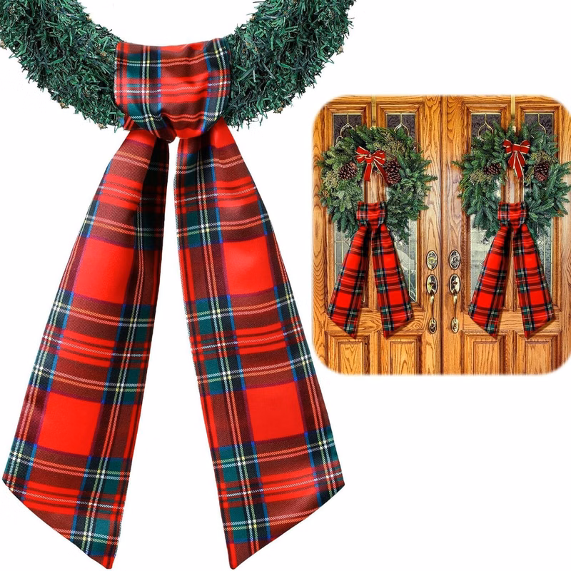 Christmas Plaid Ribbon