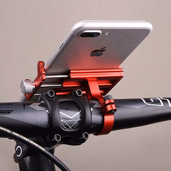 Aluminium Alloy Adjustable Bike Scooter Mobile Phone Holders